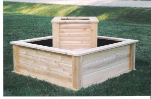 STACKED BED PLANTER